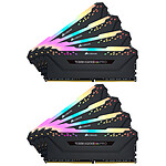 Corsair Vengeance RGB DDR4 8 x 8 Go 4000 MHz CAS 19