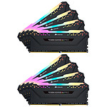 Corsair Vengeance RGB Pro DDR4 8 x 16 Go 3600 MHz CAS 18