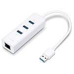 TP-Link UE330 - Adaptateur USB 3.0 vers Gigabit + Hub