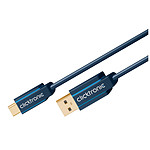 Câble USB Clicktronic Câble USB-C To USB-A 3.0 (Mâle/Mâle) - 0.5 m - Autre vue