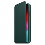 Apple Etui folio cuir (vert) - iPhone XS Max