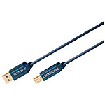 Câble USB Clicktronic Câble USB 2.0 Type AB (Mâle/Mâle) - 1.8 m - Autre vue