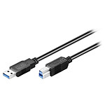 Câble USB 3.0 Type AB (Mâle/Mâle) - 0.5 m