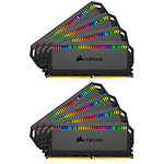 Corsair Dominator Platinum RGB 64 Go (8 x 16 Go) DDR4 3000 MHz CL15 Black