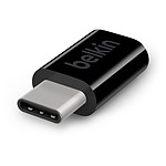 Belkin adaptateur micro USB vers USB Type C (noir)