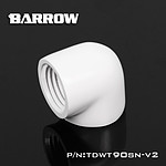 BARROW TDWT90SN-V2 - Coude 90° femelle vers femelle - Blanc