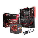 AMD Ryzen 7 2700X + MSI X470 Gaming Plus + Kingston A1000 480 Go