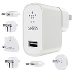 Belkin Kit de voyage international (blanc) - USB-A - 12 W