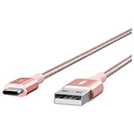 Belkin Câble Mixit Duratek USB vers USB-C (rose)
