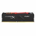 HyperX Fury RGB - 1 x 16 Go (16 Go) - DDR4 3000 MHz - CL16