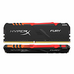 HyperX Fury RGB DDR4 2 x 8 Go 3466 MHz CAS 16