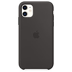Apple Coque en silicone (noir) - iPhone 11