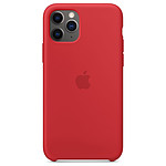 Apple Coque en silicone (rouge) - iPhone 11 Pro
