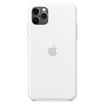 Apple Coque en silicone (Blanc) - iPhone 11 Pro Max