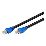 Câble Ethernet RJ45 catégorie 6 U/UTP - 75 m (Bleu et Noir)