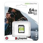 Carte mémoire Kingston Canvas Select Plus SDS2/64GB - Autre vue