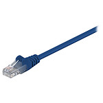 Cable RJ45 Cat 5e UTP (bleu) - 0.3 m