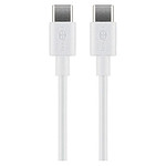 Cable USB-C 3.1 (Blanc) - 0,5 m