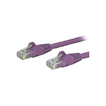 Cable RJ45 Cat 6 U/UTP (violet) - 1 m