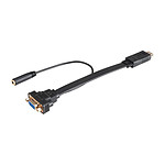 Adaptateur HDMI vers VGA + Jack Audio 3.5 mm - 20 cm