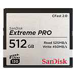 SanDisk Carte mémoire Extreme Pro CompactFlash CFast 2.0 512 Go