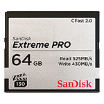 SanDisk Carte mémoire Extreme Pro CompactFlash CFast 2.0 64 Go