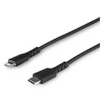 Cable USB-C vers Lightning (noir) - 1 m