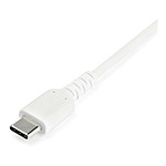 Câble USB Cable USB-C vers USB-A 2.0 (blanc) - 2 m - Autre vue