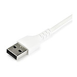 Câble USB Cable USB-C vers USB-A 2.0 (blanc) - 2 m - Autre vue