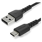 Cable USB-C vers USB-A 2.0 (noir) - 2 m