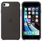 Apple Coque en silicone (Noir) - iPhone SE (2020)