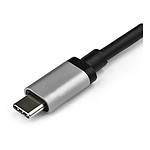 Câble USB StarTech.com Adaptateur 2,5 Gigabit Ethernet USB-C - Argent - Autre vue