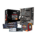 AMD R5 1600AF - MSI B450 - RAM 16Go 3200MHz - SSD 480Go