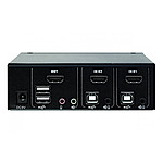 KVM KVM switch HDMI 4K / USB 2.0 - 2 ports avec câbles - Autre vue