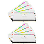 Corsair Dominator Platinum RGB White - 8 x 16 Go (32 Go) - DDR4 3200 MHz - CL16