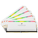 Corsair Dominator Platinum RGB White - 4 x 8 Go (32 Go) - DDR4 3600 MHz - CL18