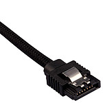Corsair Câble SATA gainé Premium (noir) - 60 cm