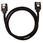 Câble Serial ATA Corsair Câble SATA gainé Premium (noir) - 60 cm - Autre vue