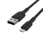 Adaptateurs et câbles Câble USB-A vers Lightning (noir) - 2 m - Autre vue