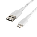 Adaptateurs et câbles Câble USB-A vers Lightning (blanc) - 1 m - Autre vue