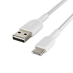 Adaptateurs et câbles Câble USB-C vers USB-A (blanc) - 2 m - Autre vue