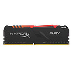 HyperX Fury RGB - 1 x 16 Go (16 Go) - DDR4 3200 MHz - CL16