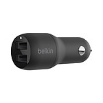 Belkin chargeur voiture double - USB A - 24W