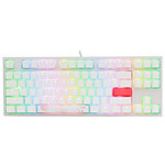 Ducky Channel One 2 TKL RGB - Blanc - Cherry MX Blue