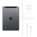 Tablette reconditionnée Apple iPad Wi-Fi + Cellular 10.2 - 128 Go - Gris sidéral (8 ème génération) · Reconditionné - Autre vue