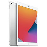Tablette reconditionnée Apple iPad Wi-Fi + Cellular 10.2 - 128 Go - Argent (8 ème génération) · Reconditionné - Autre vue