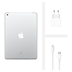 Tablette reconditionnée Apple iPad Wi-Fi + Cellular 10.2 - 32 Go - Argent (8 ème génération) · Reconditionné - Autre vue