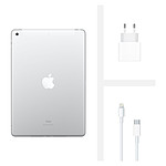 Tablette reconditionnée Apple iPad Wi-Fi + Cellular 10.2 - 128 Go - Argent (8 ème génération) · Reconditionné - Autre vue