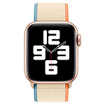 Accessoires montre et bracelet Apple Boucle Sport crème 44 mm - Autre vue