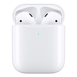 Apple AirPods 2 avec boîtier de charge sans fil - Écouteurs sans fil